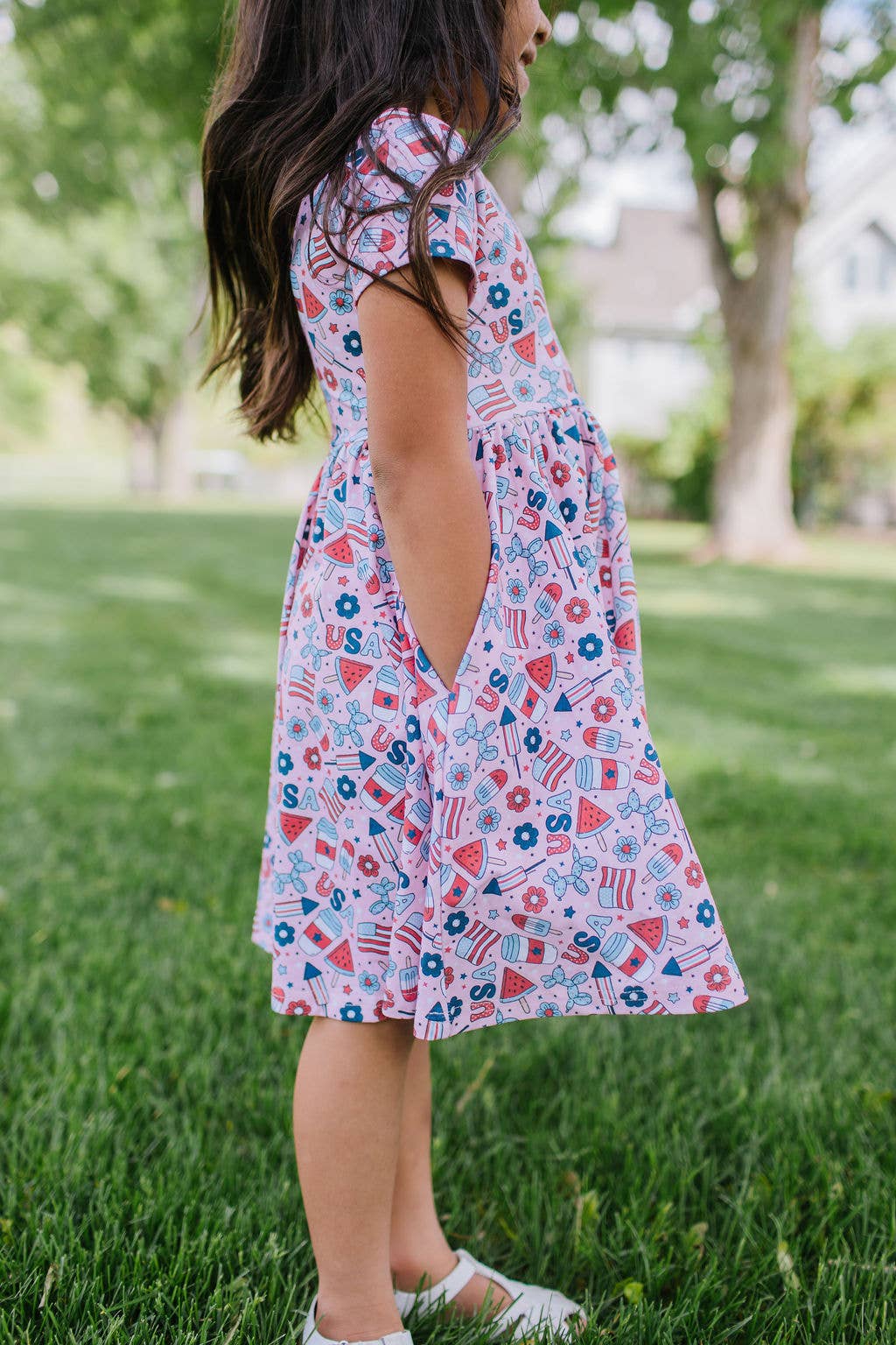 Pink Celebration Twirl Dress