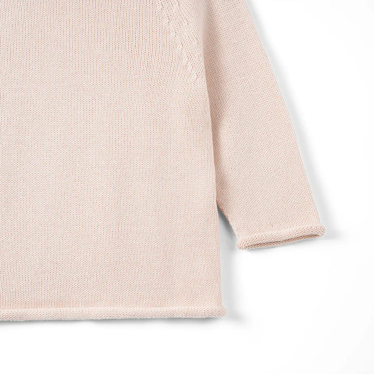 Cotton Rollneck Sweater In Various Colors