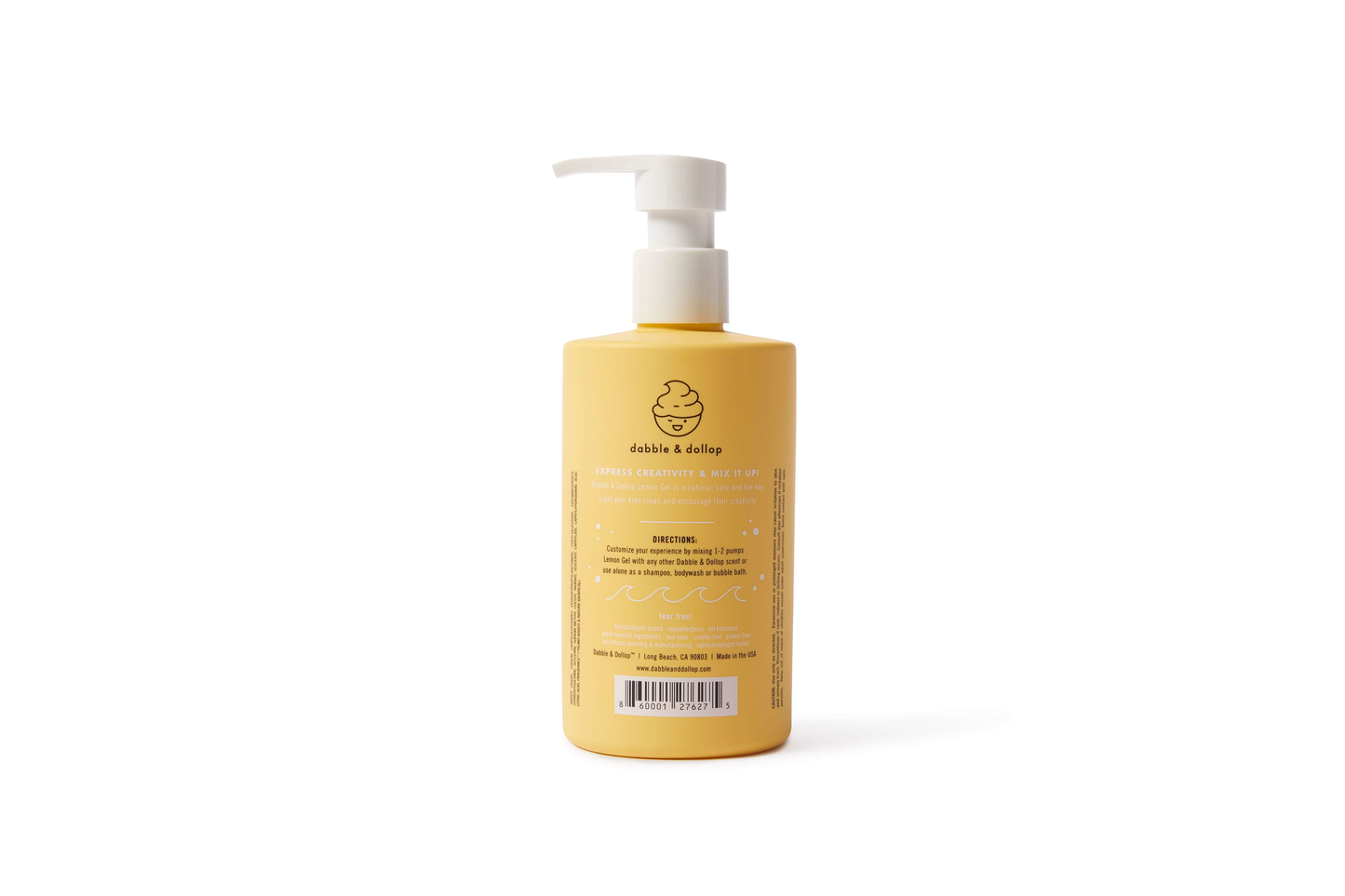 Tear-Free Shampoo, Body Wash, & Bubbles - Lemon