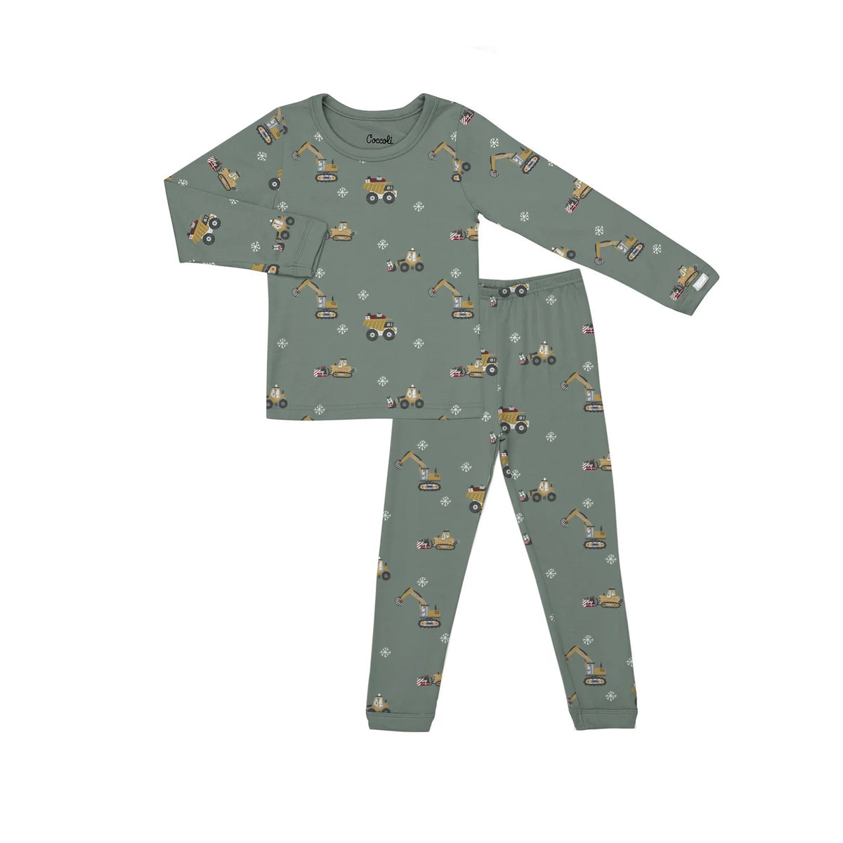 Trucks On Lily Pad 2 Pc Pajamas