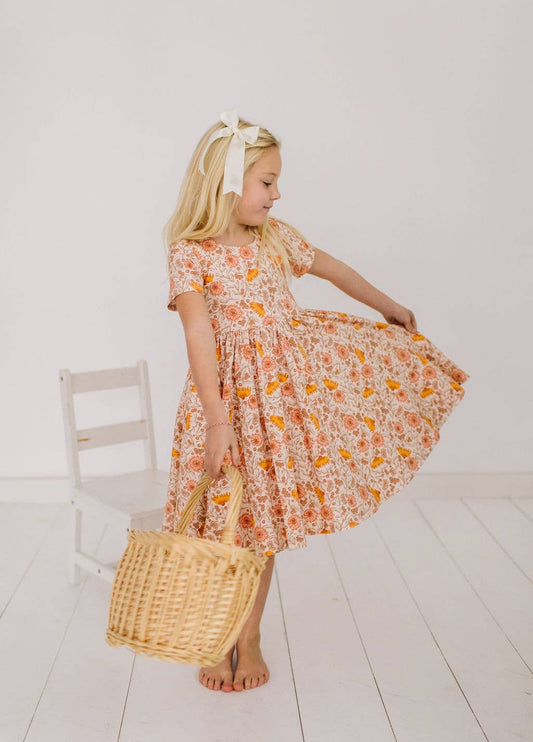 Classic Twirl Dress in Boho Floral