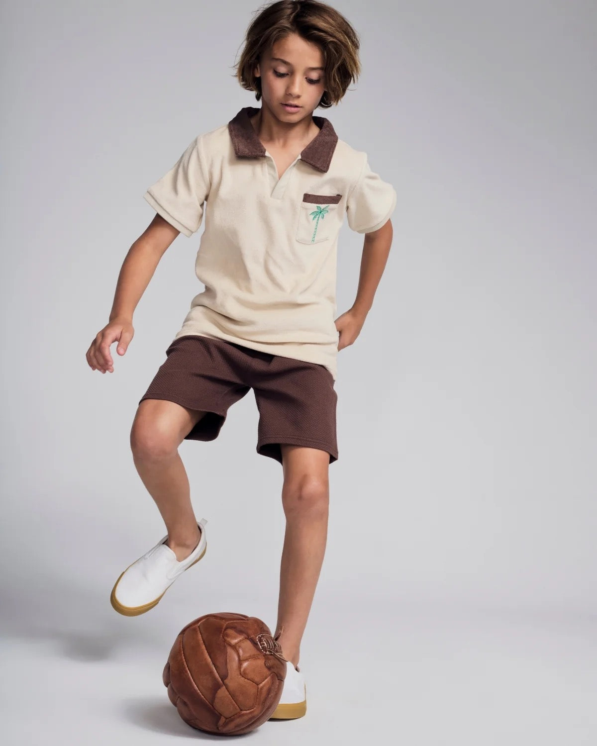 Preston Mocha Shorts