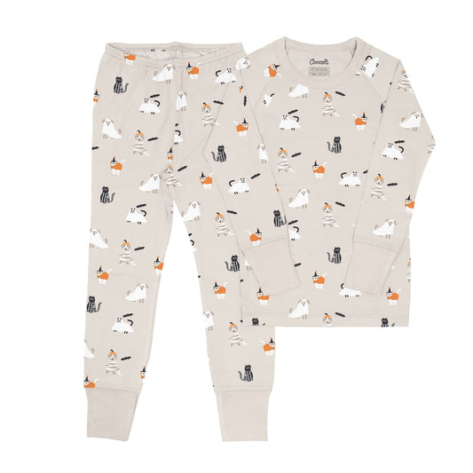 Halloween on Oat LS Pajamas
