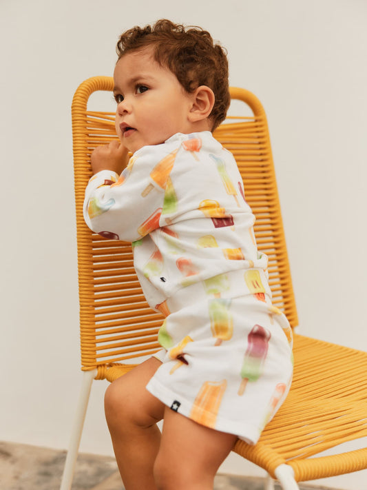 Disc Sweatshirt / Midi Popsicles