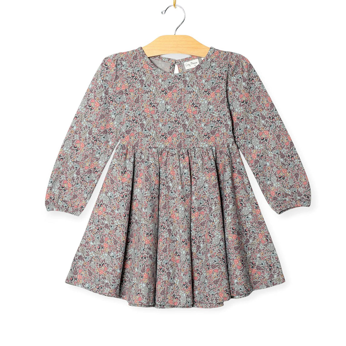 Fall Forest Cotton Twirl Dress