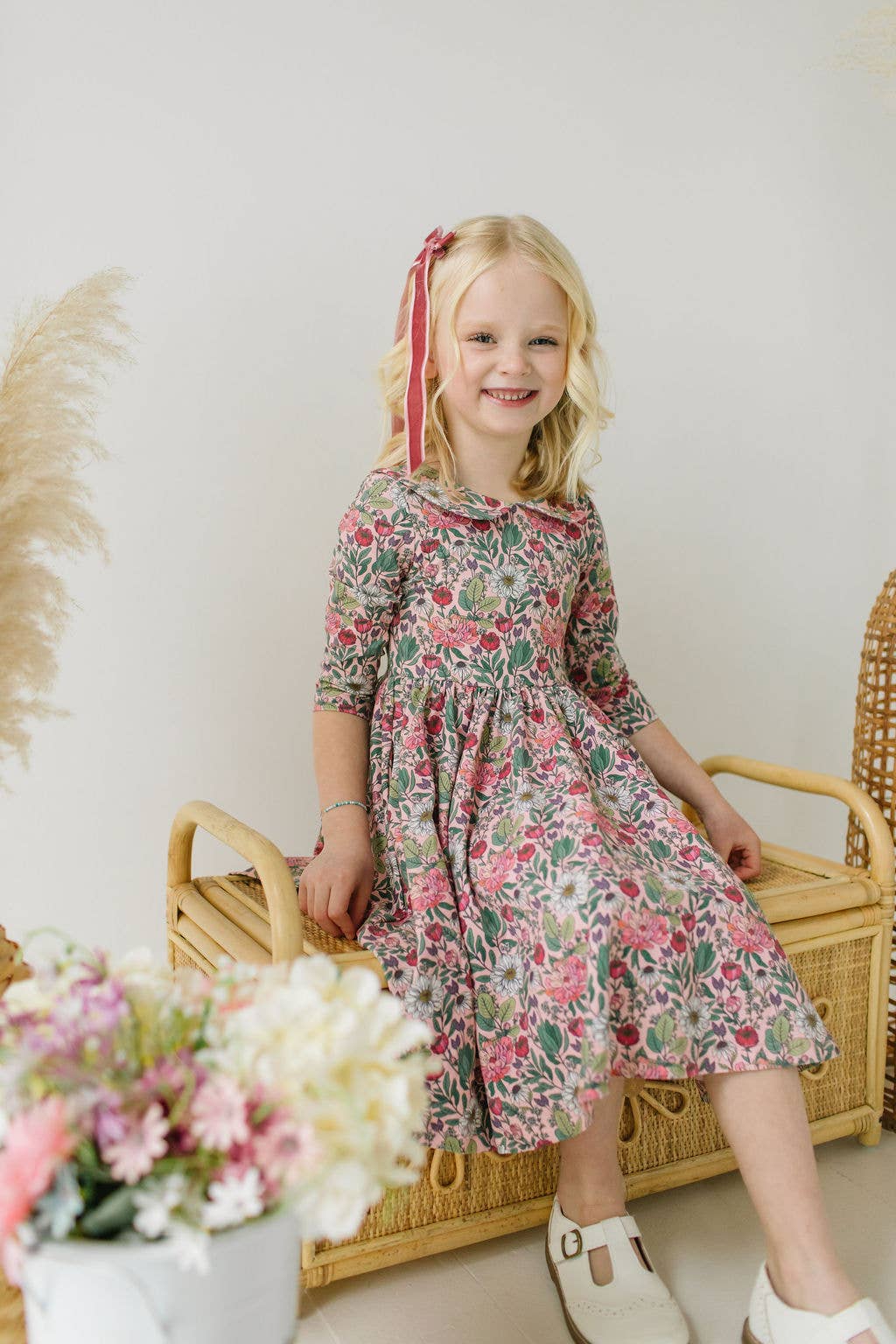Rubina Dress in Meadow Bloom