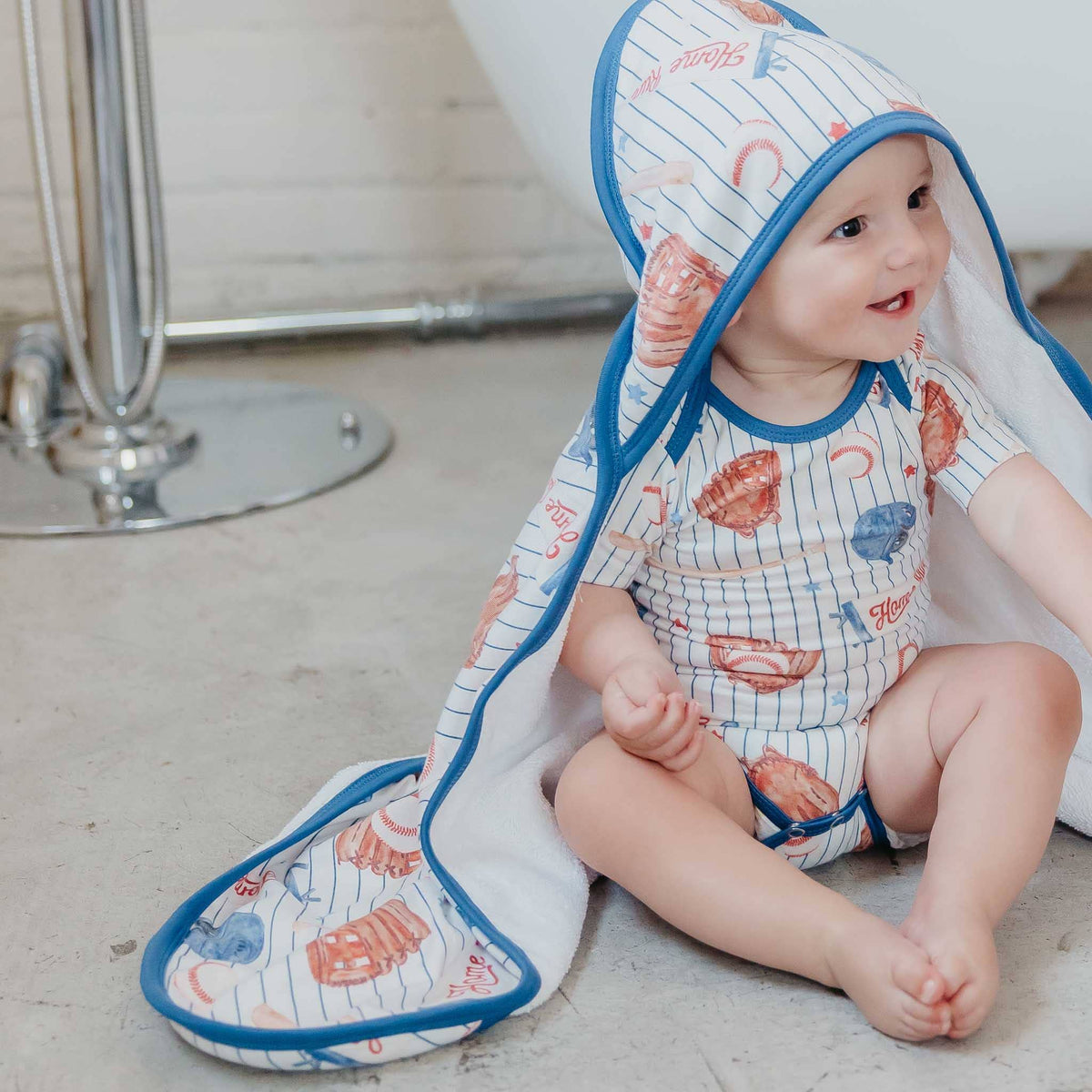All Star Baby Knit Hooded Towel