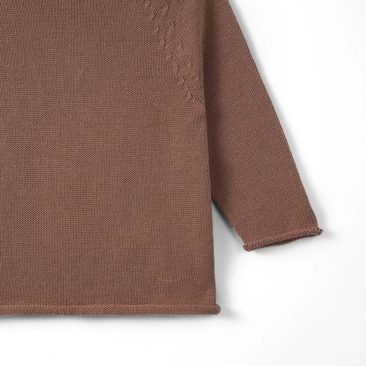 Cotton Rollneck Sweater In Various Colors