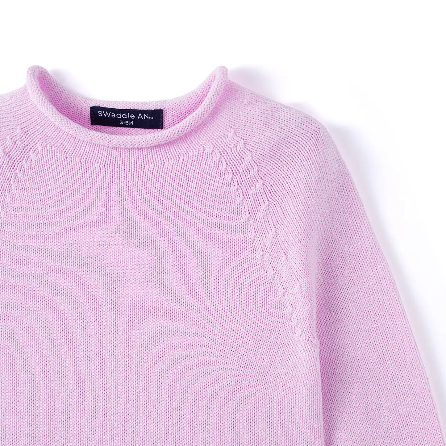 Cotton Rollneck Sweater In Various Colors