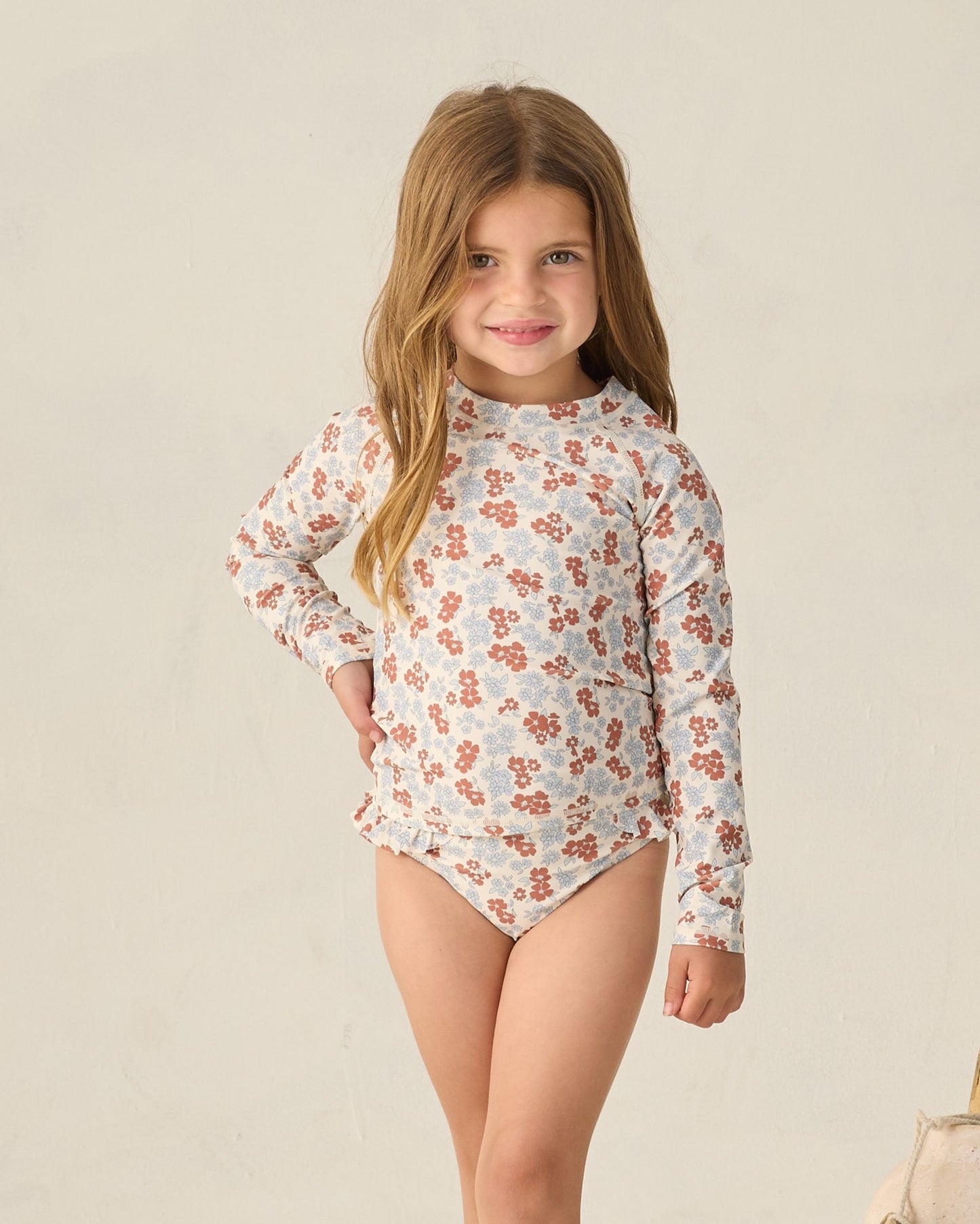 Americana Floral Rashguard set