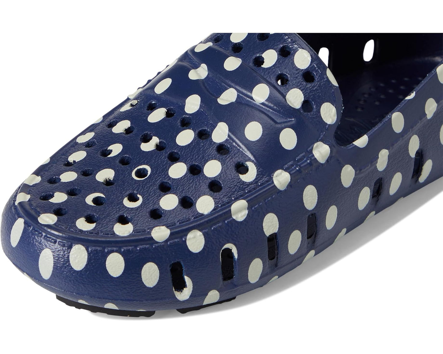 Navy Dots/Black Prodigy Loafer