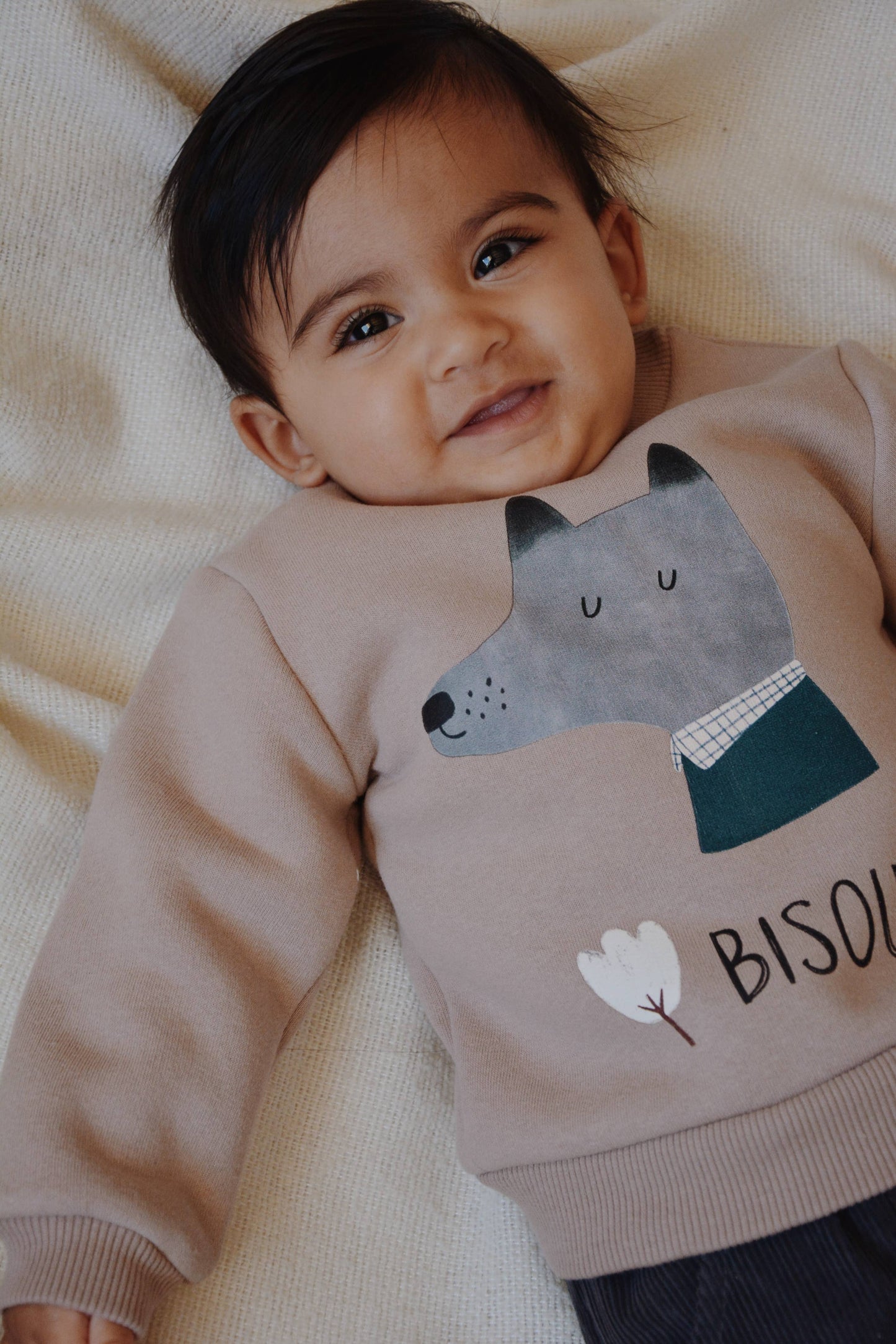 Baby / Kid Sweatshirt Wolf Print