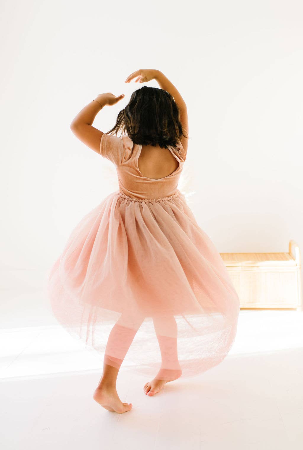 Heavenleigh Twirl Dress in Warm Vanilla