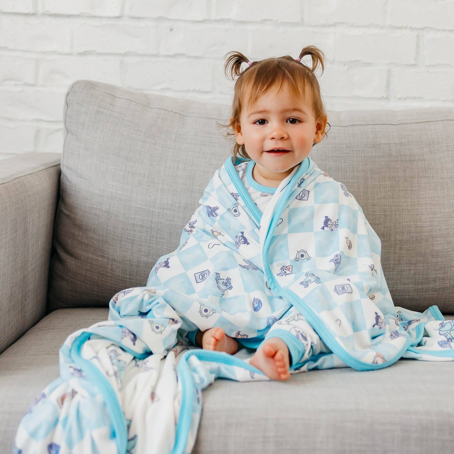 Monsters, Inc. Medley 3-Layer Quilt