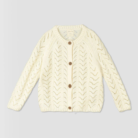 Talwyn sweater in ivory knit