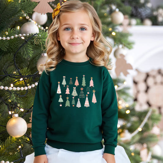 Whimsical Trees Sweatshirt