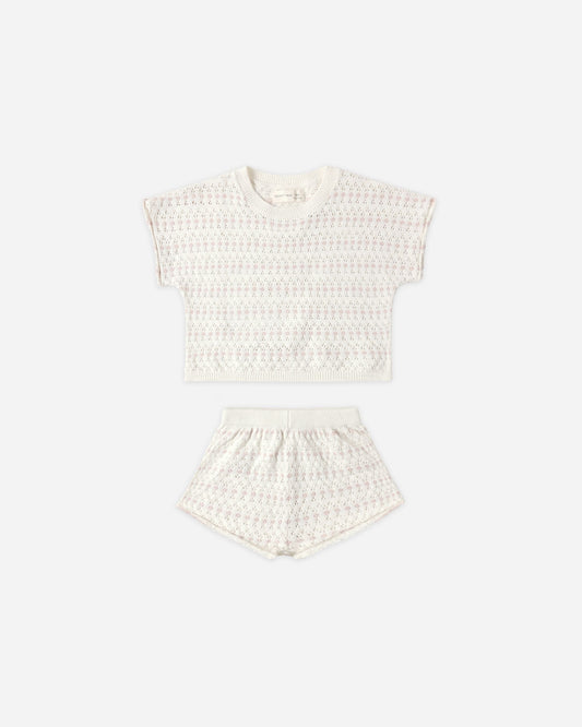 Relaxed Ivory Summer Knit Set