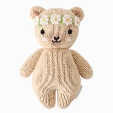 Baby Honey Bear (Ivory Floral)