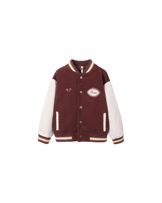 Burgundy Varsity Jacket