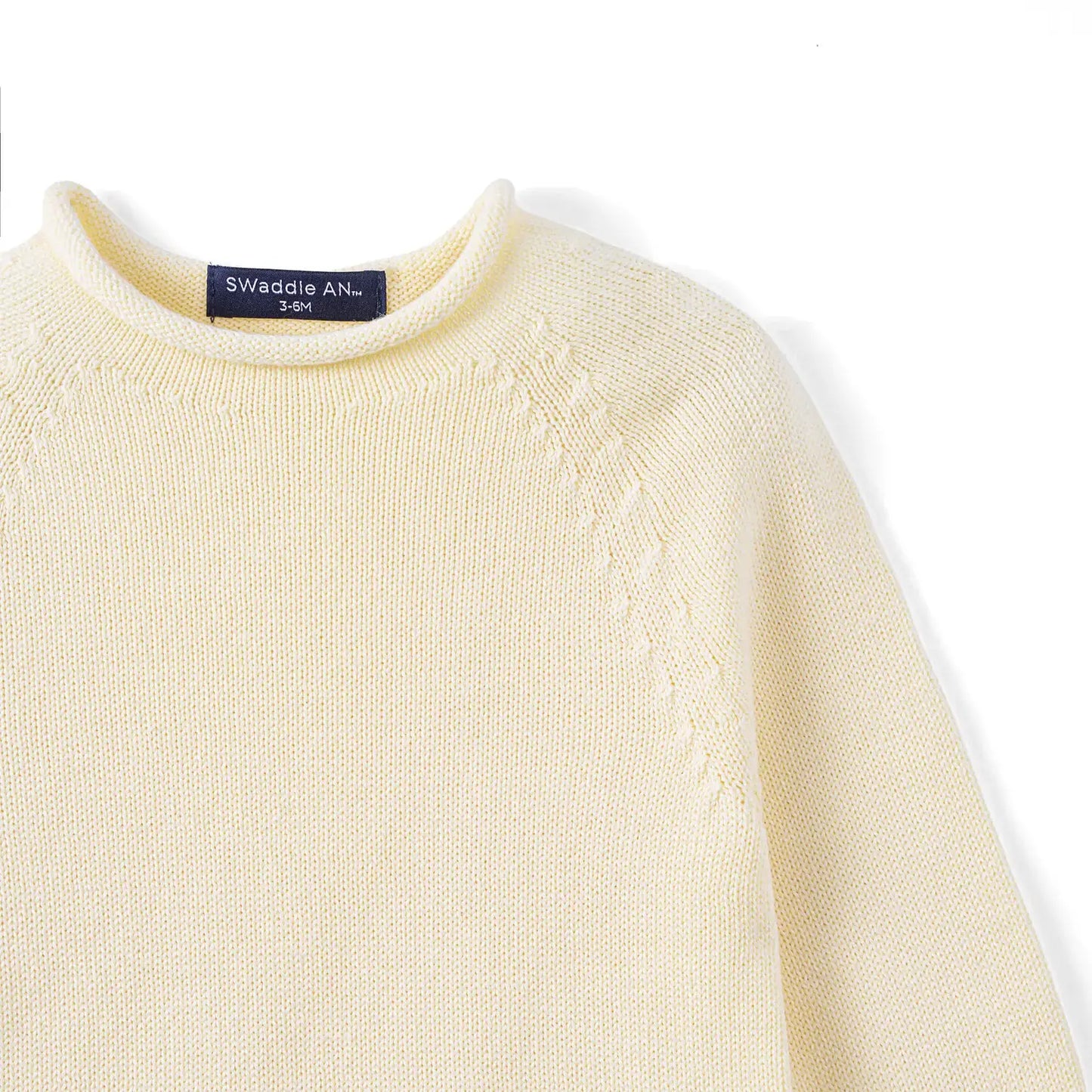 Cotton Rollneck Sweater In Various Colors