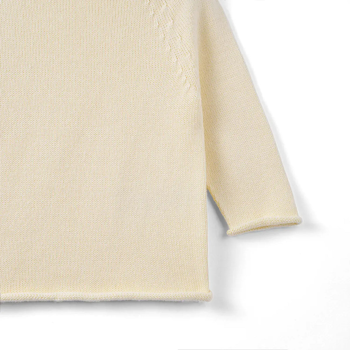 Cotton Rollneck Sweater In Various Colors