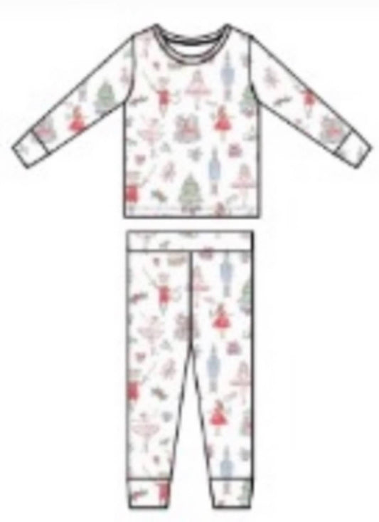 Nutcracker Ballet 2-Pc Pajamas