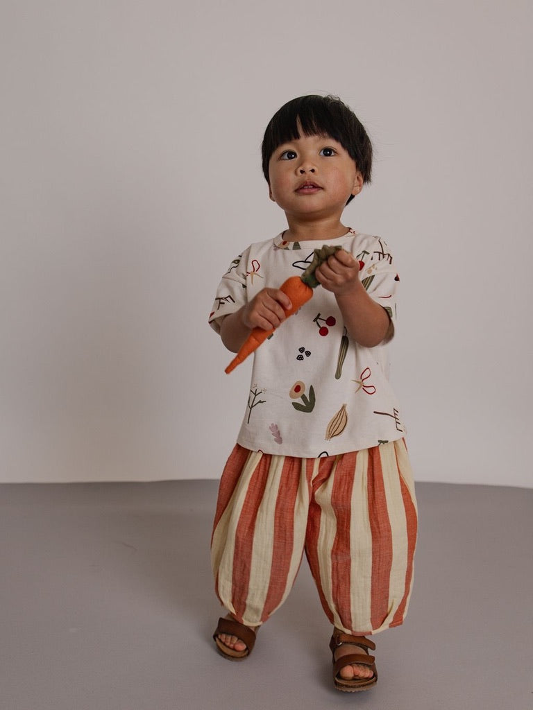 Tomato Stripes Resort Pants