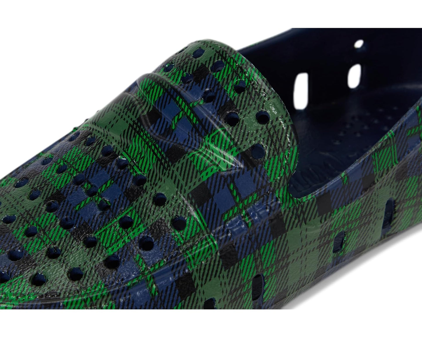 Navy Plaid/Black Prodigy Loafer