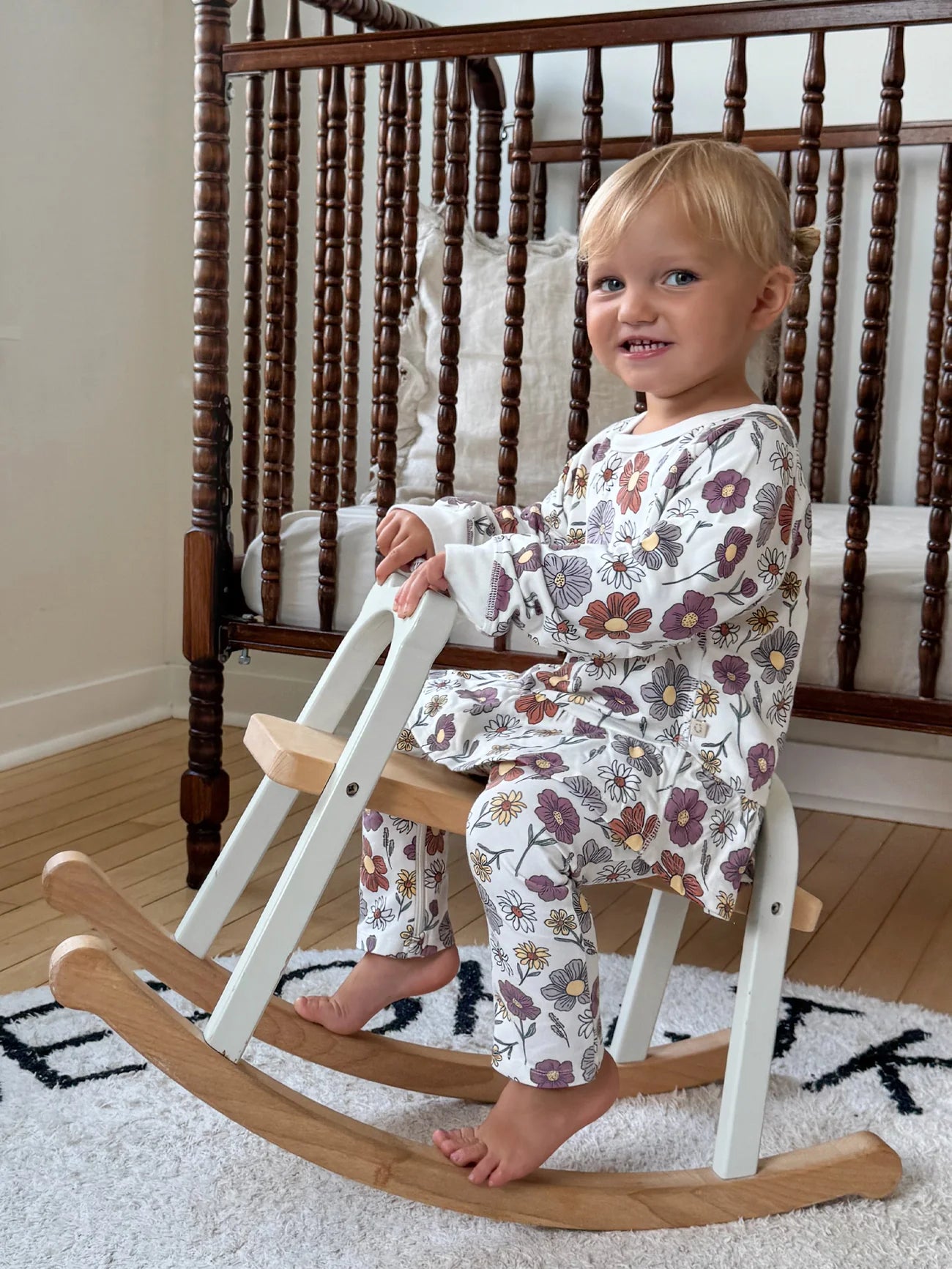 Bouquet Ruffled Sweatsuit