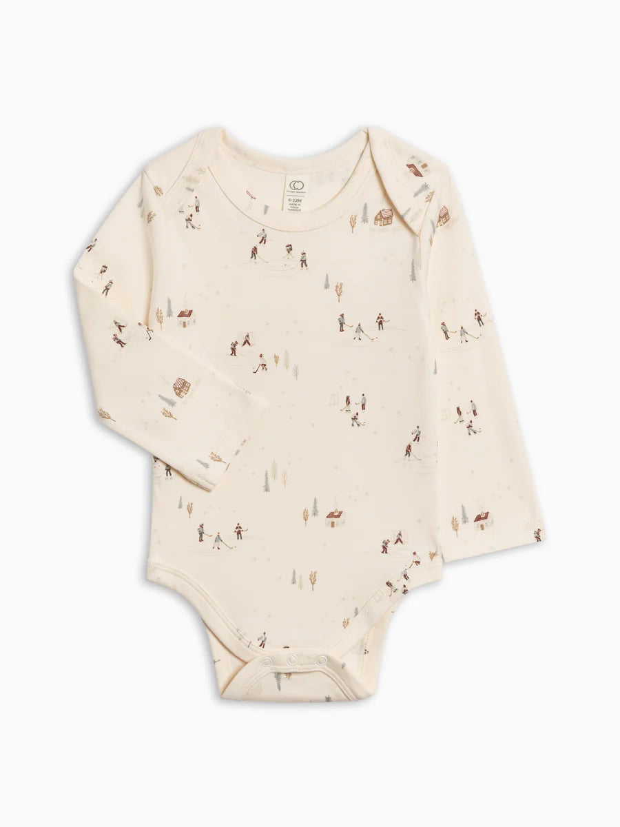 Pond Hockey River Onesie