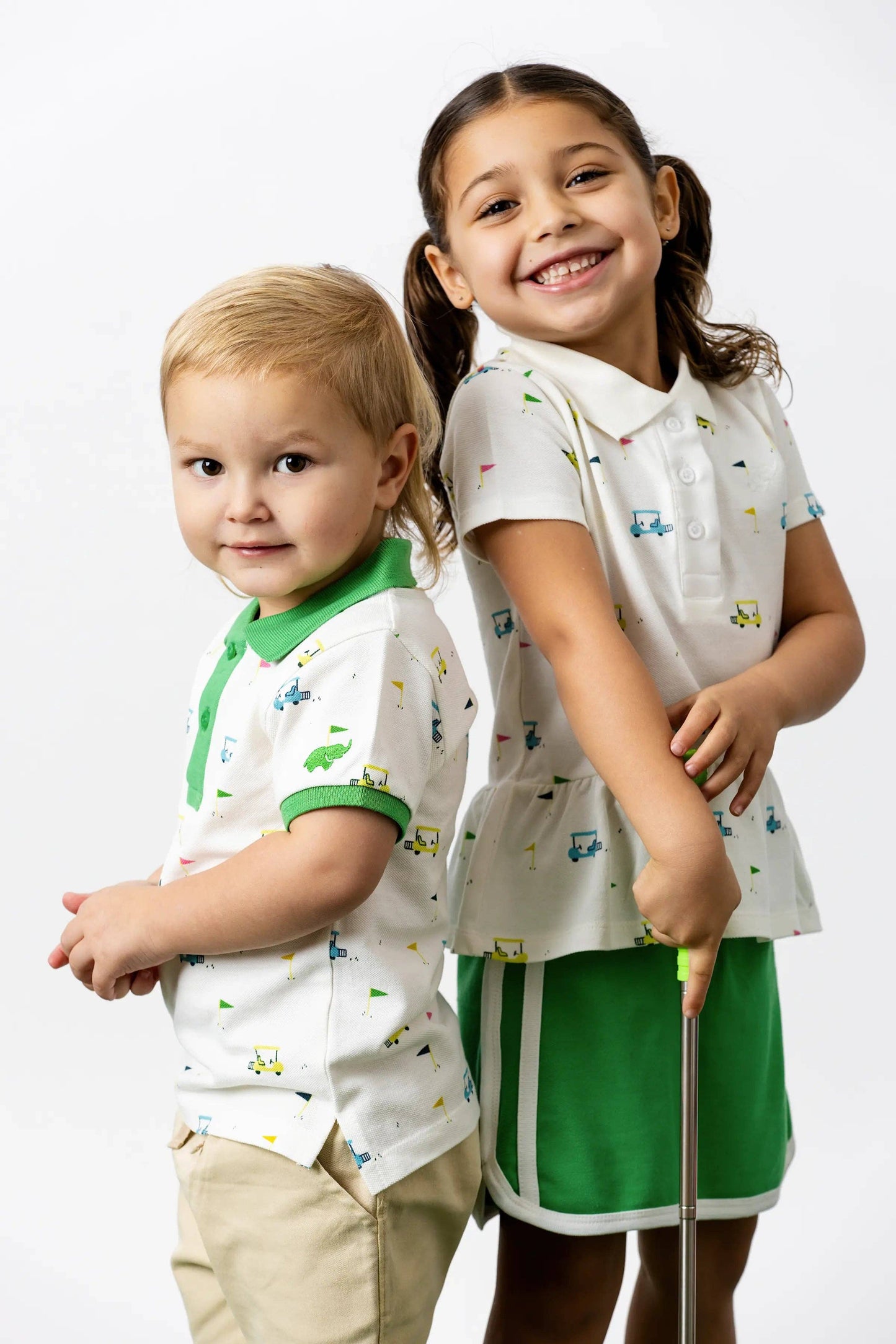 Little Caddies Organic Golf Polo