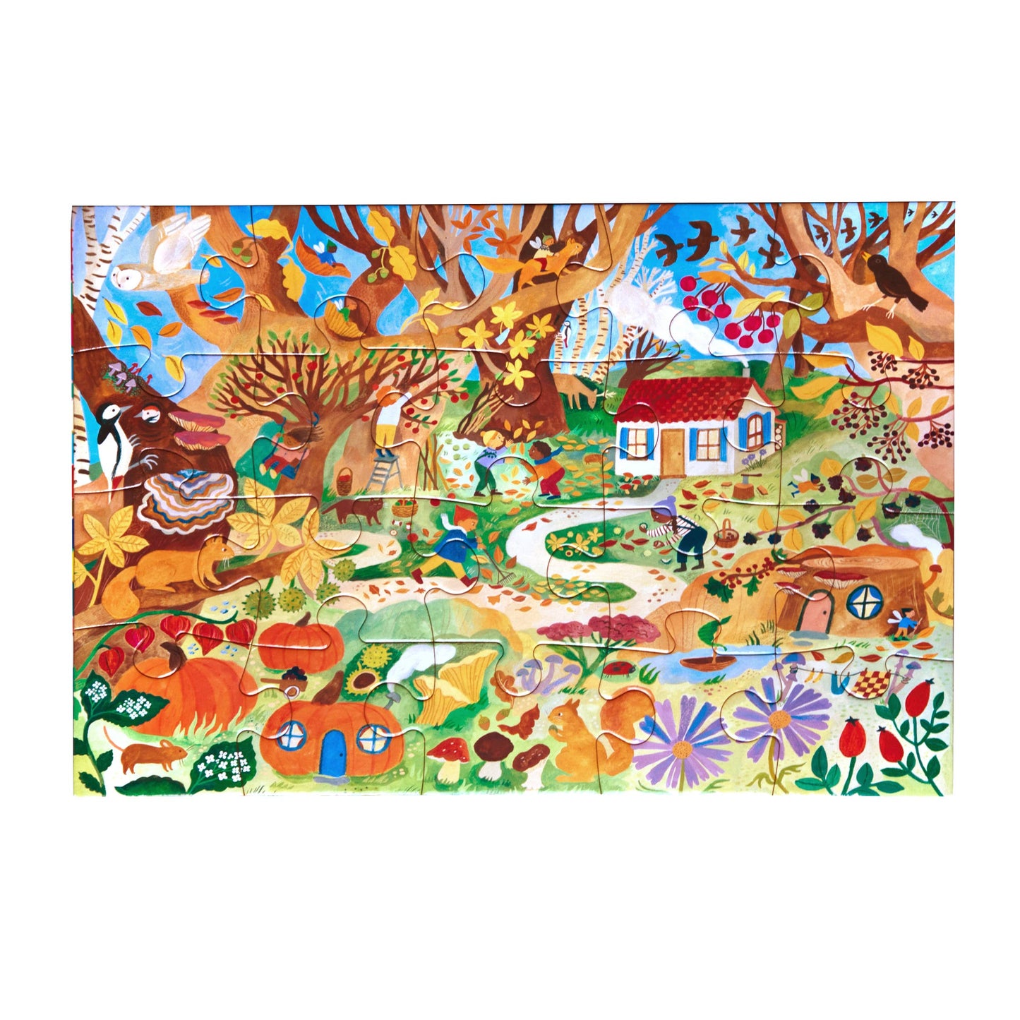 Fairy Cottage 20 Pc Puzzle