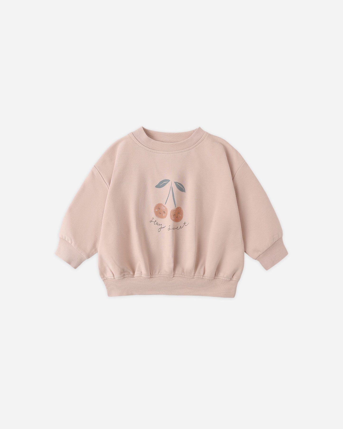 Relaxed Cherry Sweatshirt