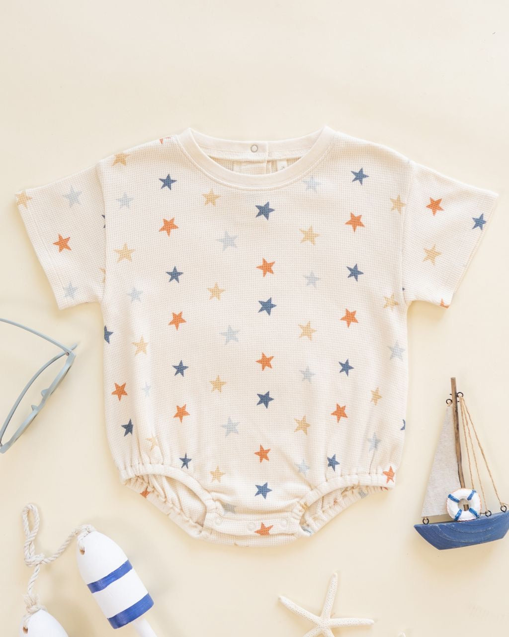 Stars Relaxed Bubble Romper