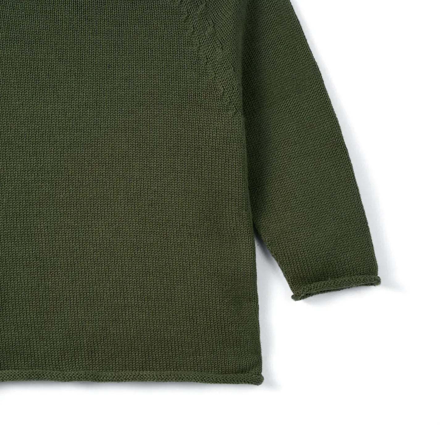 Cotton Rollneck Sweater In Various Colors