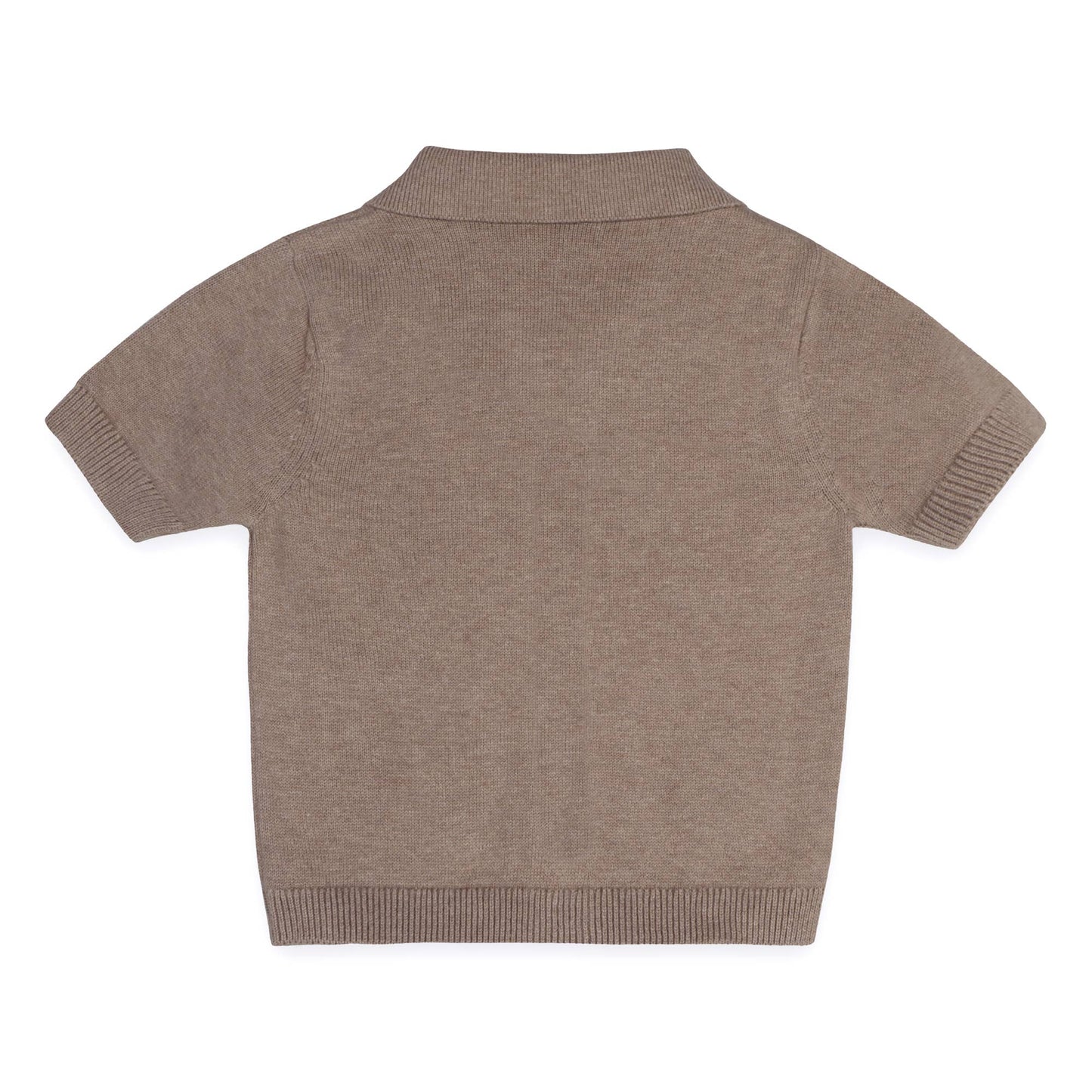 Sailboat Embroidered Pocket Knit Short Set