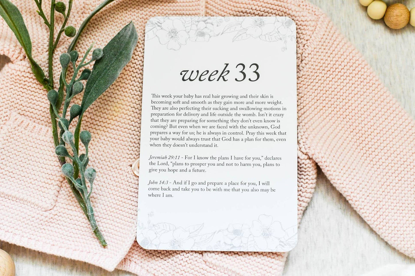Pregnancy Prayer Cards