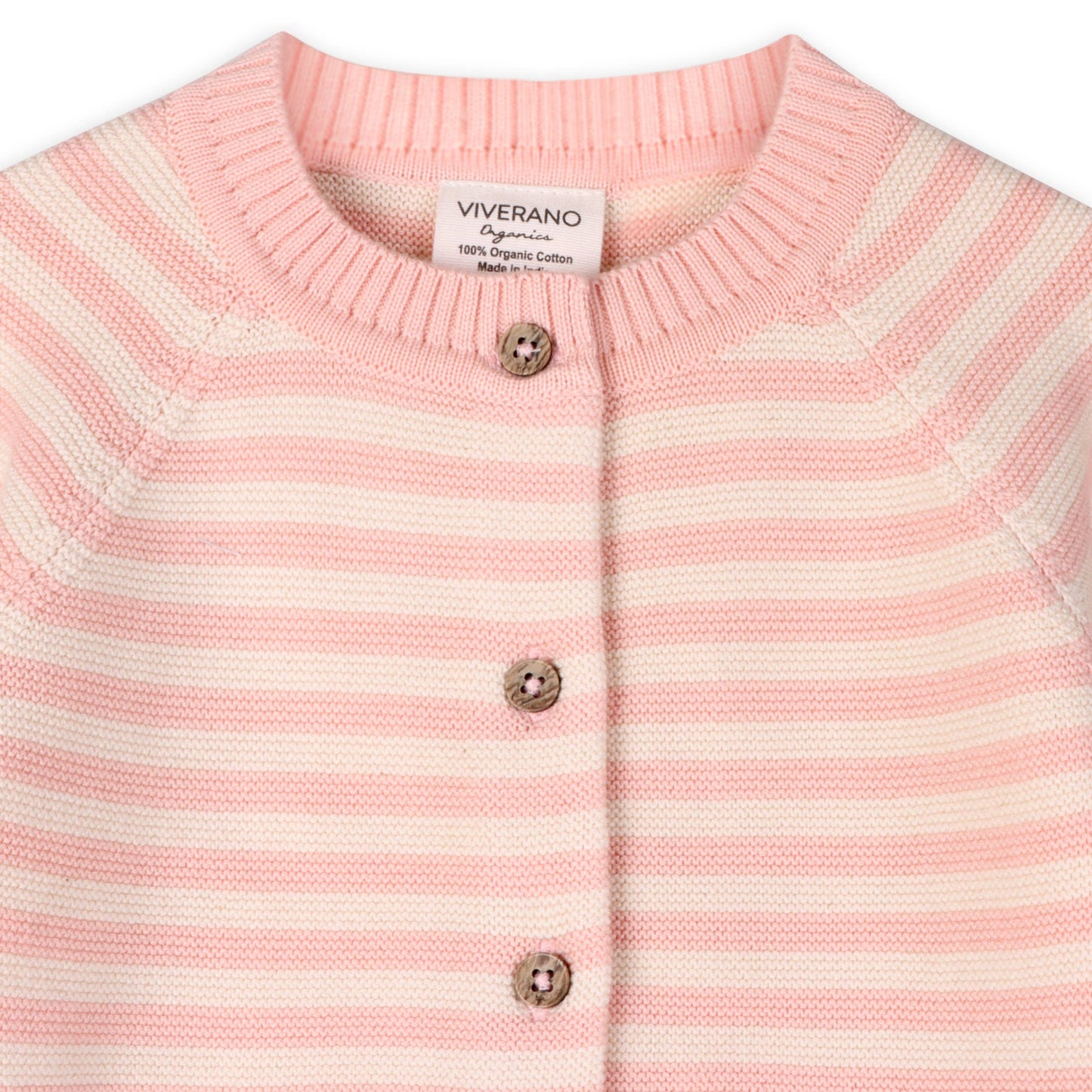 Stripe Sailboats Knit Cardigan