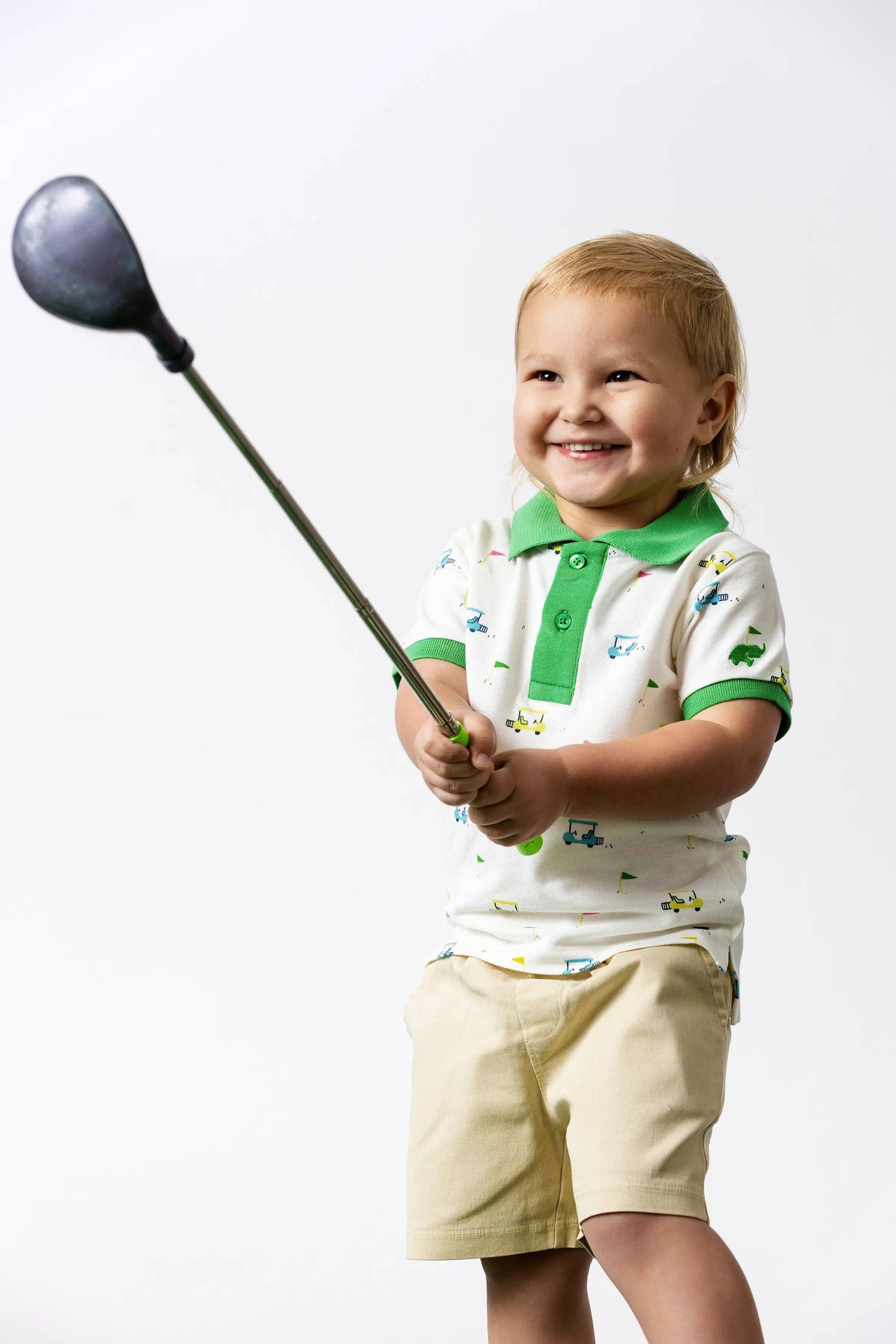 Little Caddies Organic Golf Polo