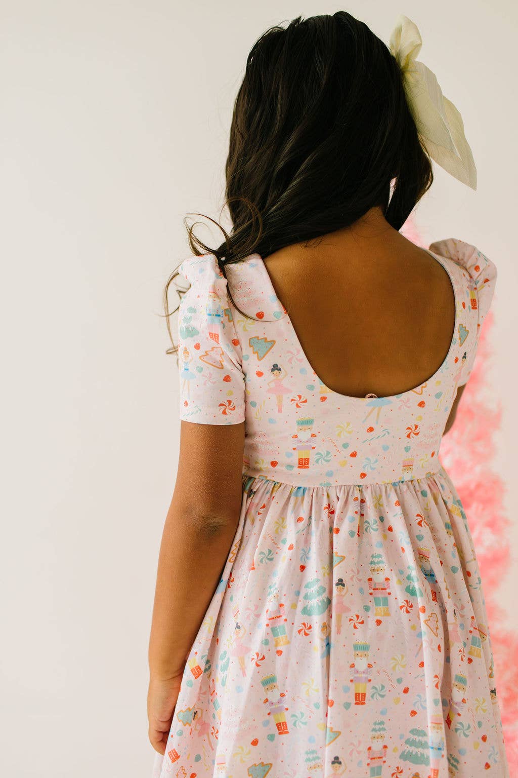 Puff Dress in Sugar Plum