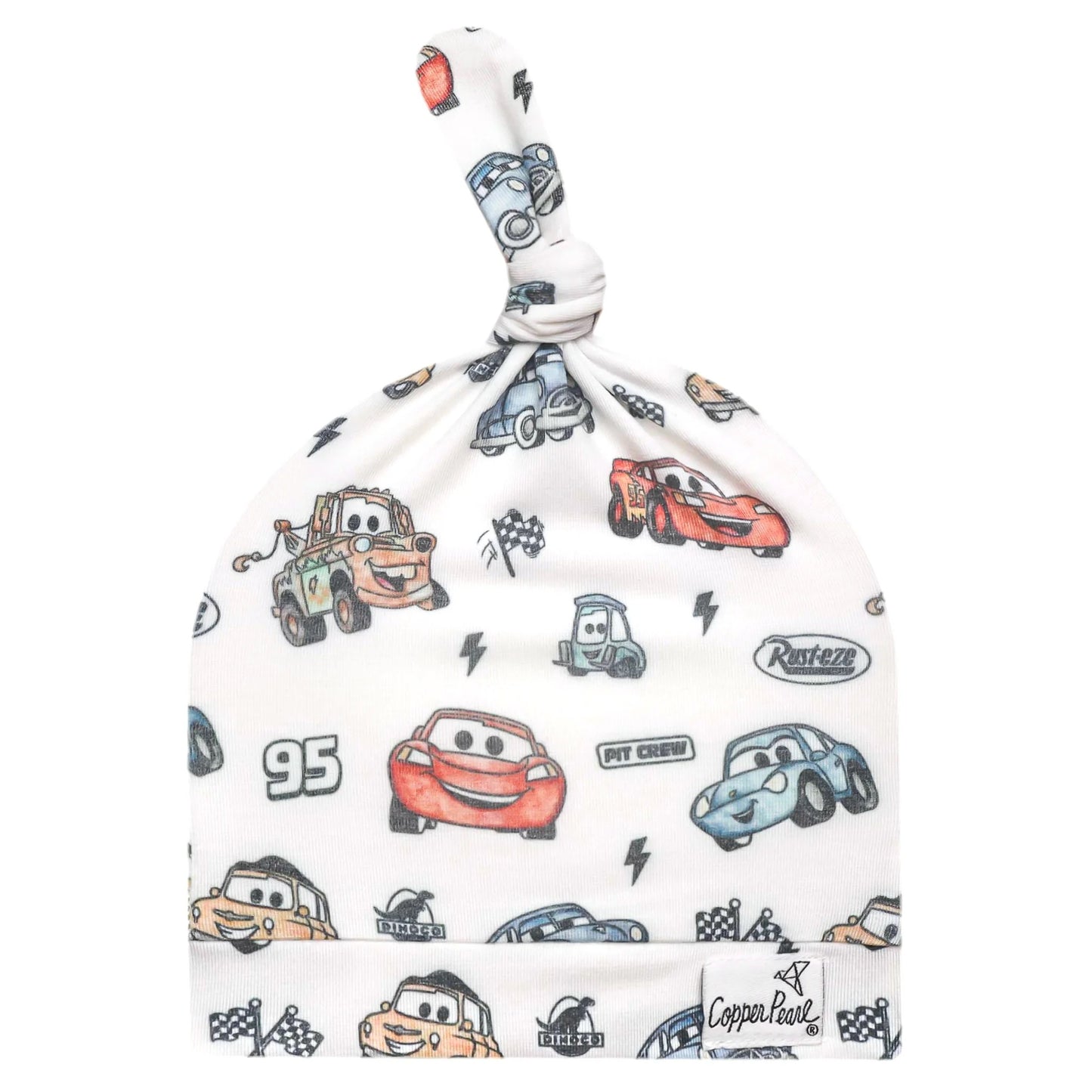 Pixar Cars Top Knot Hat