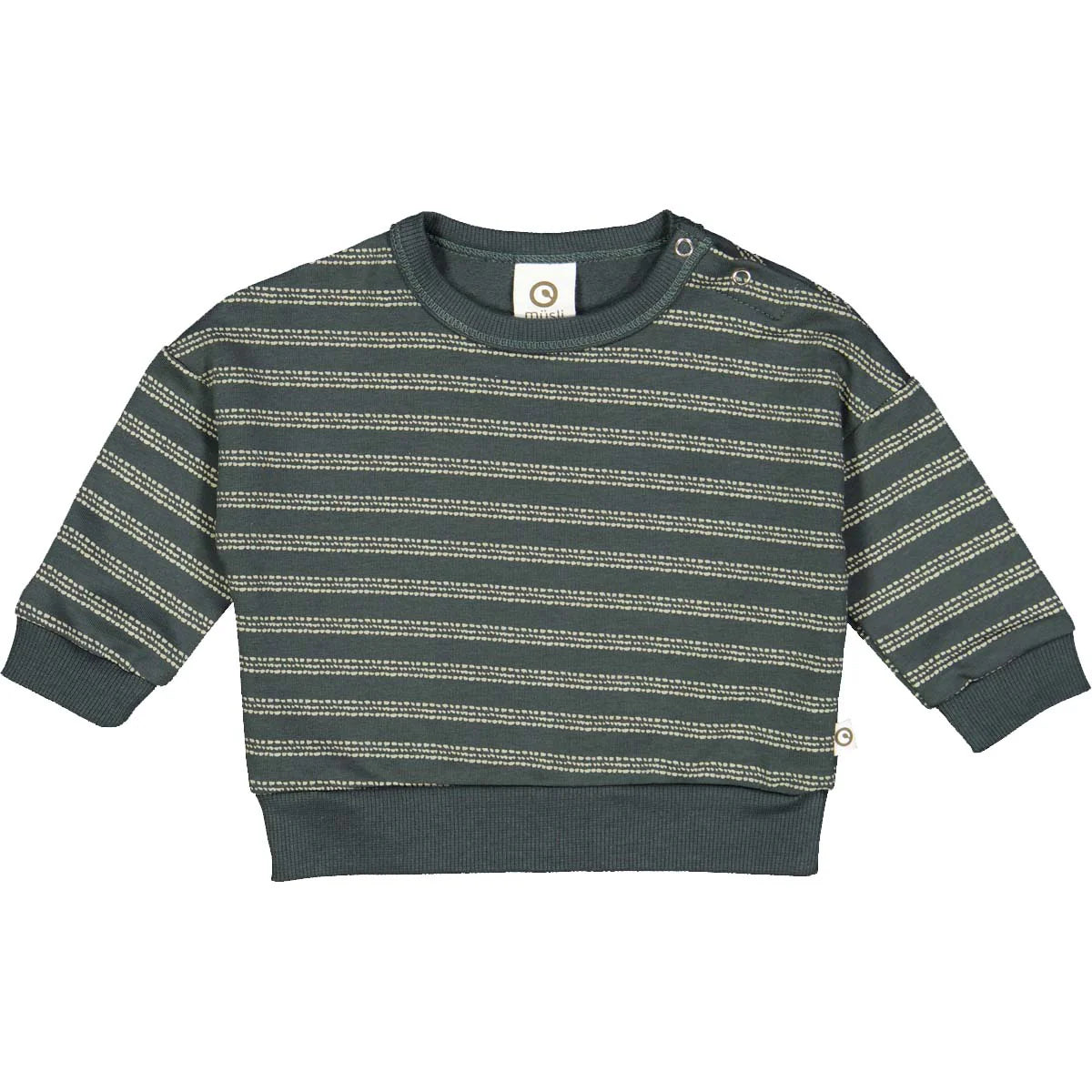 Balance Green Stripe Sweatshirt