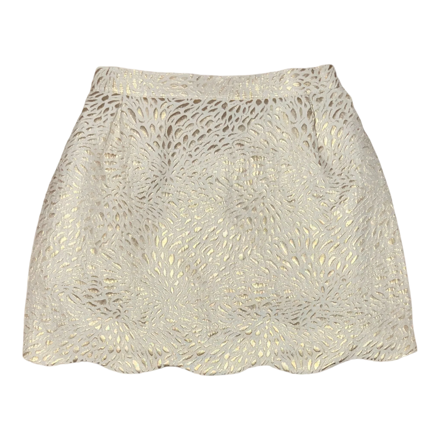 Seabrook Island Scalloped Skirt-Golden Isle