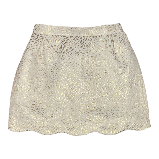 Seabrook Island Scalloped Skirt-Golden Isle