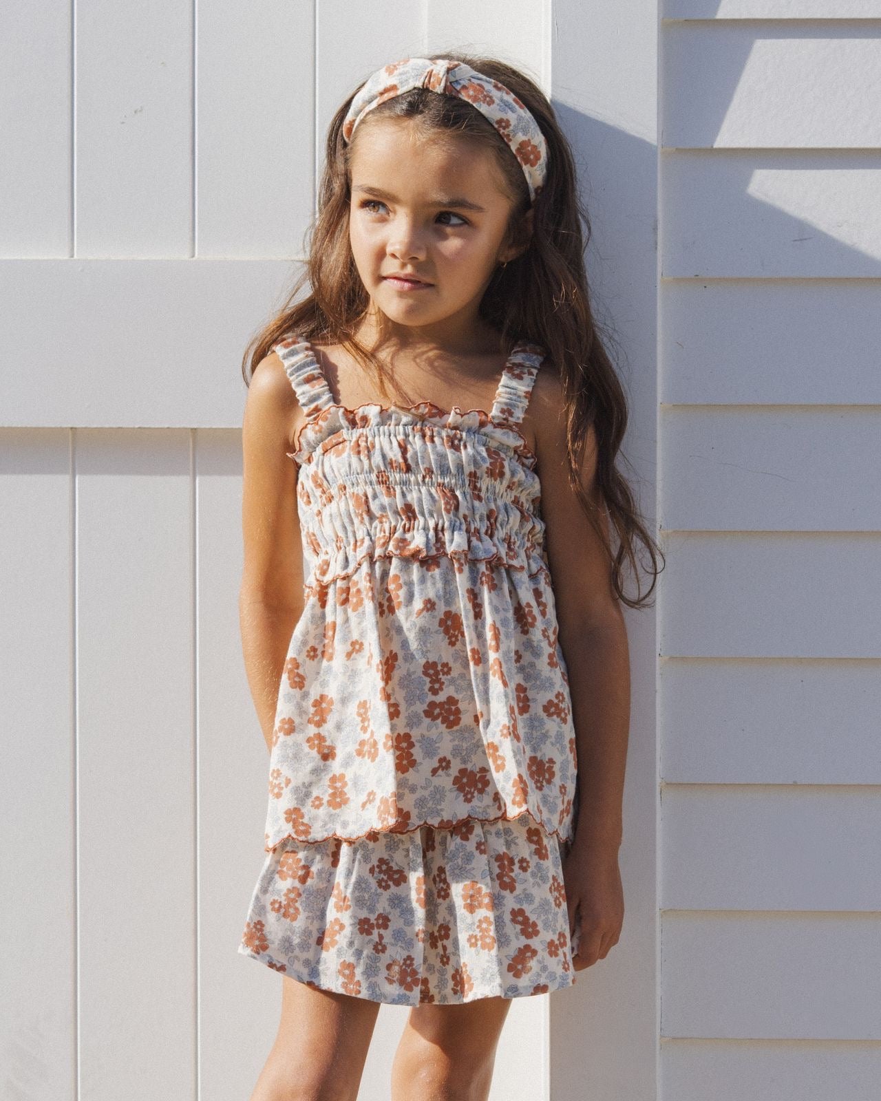 Americana Floral Sparrow Skirt