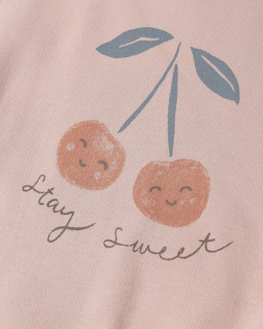 Relaxed Cherry Sweatshirt