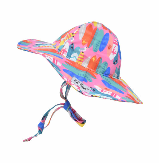 Pink Beach Boards UPF50+Sun Hat