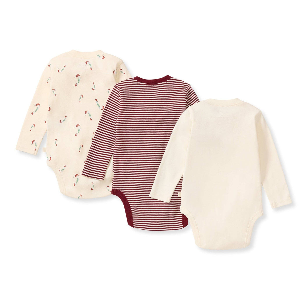 My First Christmas Bodysuits - 3 Pack