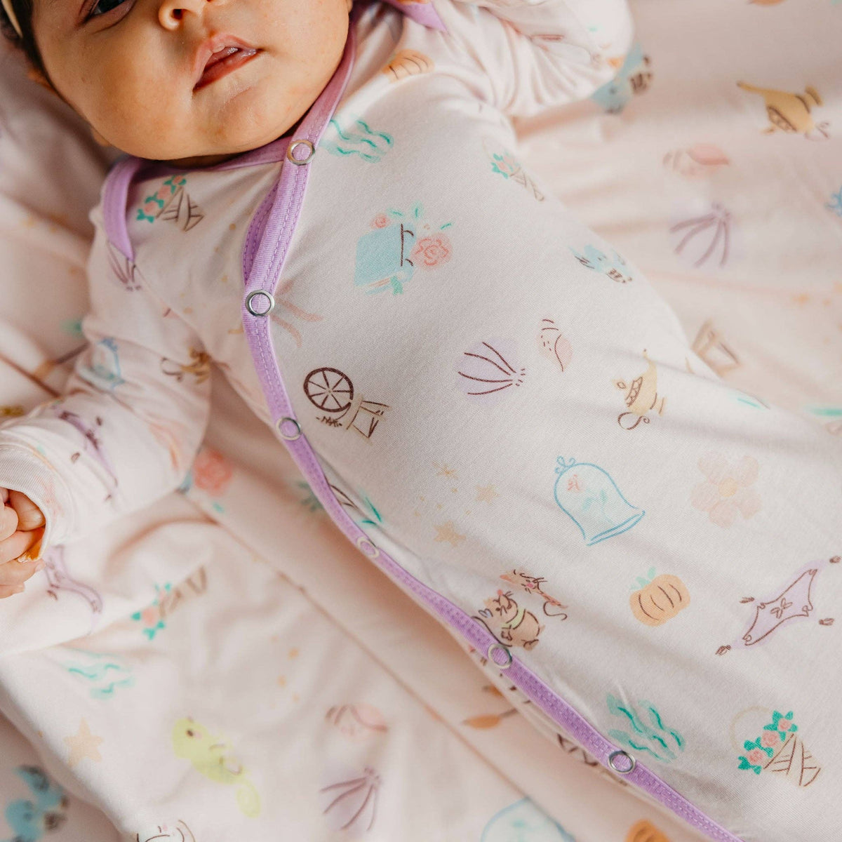 Enchanted Friends NB Knotted Gown