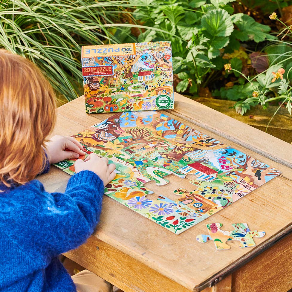 Fairy Cottage 20 Pc Puzzle
